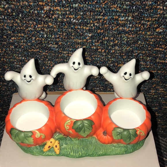 Ghost Trio Tealight Holder from Partylite - Picture 2 of 5